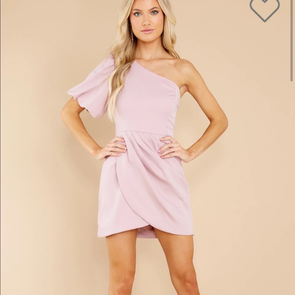 One shoulder cocktail dress- NWT